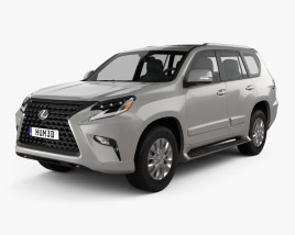 Lexus GX US-spec 2022 3D model