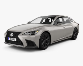 Lexus LS F-Sport 2022 3D model