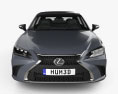 Lexus ES 2022 3d model front view