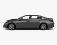 Lexus ES hybrid 2022 3d model side view