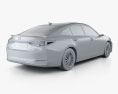 Lexus ES hybrid 2022 3d model