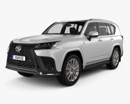 Lexus LX F-Sport 2022 3D model