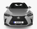 Lexus NX hybrid 2022 3D-Modell Vorderansicht
