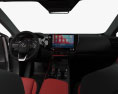 Lexus NX hybrid with HQ interior 2022 3d model dashboard