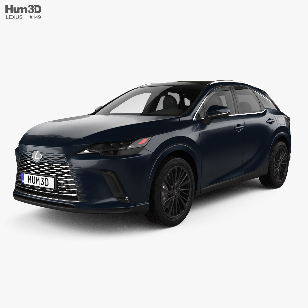 Lexus RX Premium 2023 Modello 3D