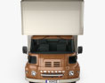 Leyland FG Box Truck 1968 3d model front view