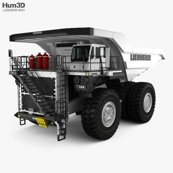 Liebherr T 264 Dump Truck 2017 3D model