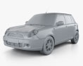 Lifan 320 (Smiley) 2014 3d model clay render