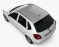 Lifan Breez (521) hatchback 2014 3d model top view