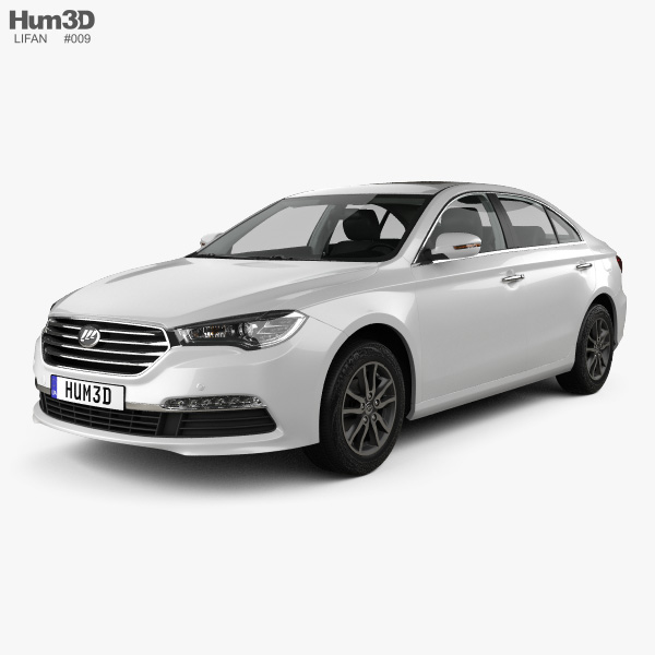 Lifan 820 with HQ interior 2018 3D model