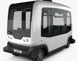 Ligier EZ10 con interni 2015 Modello 3D