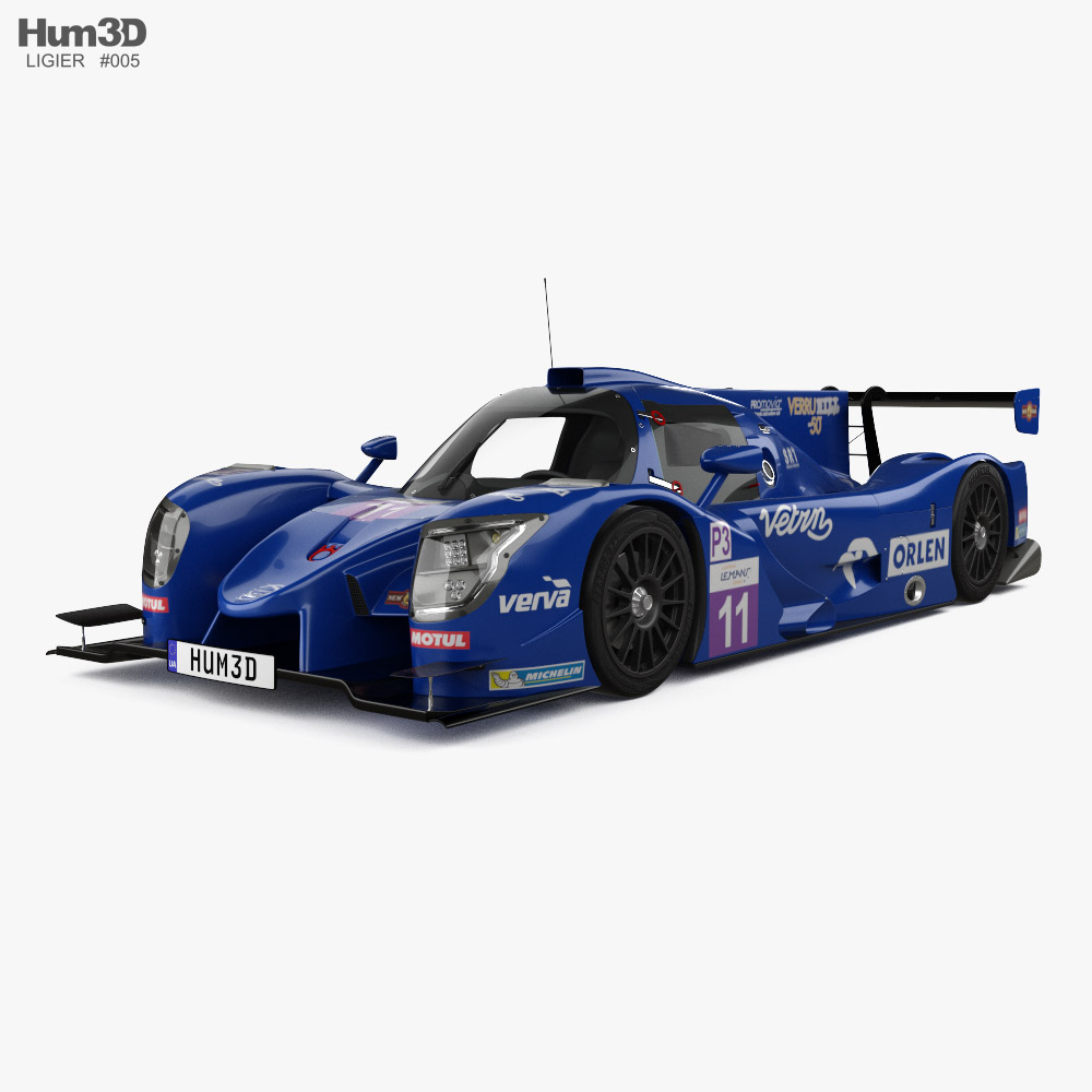 Ligier JS P320 2022 3D 모델 