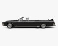 Lincoln Continental X-100 1961 3d model side view