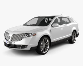 3D model of Lincoln MKT 2015