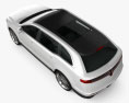 Lincoln MKT 2015 3d model top view
