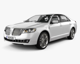 3D model of Lincoln MKZ 2013