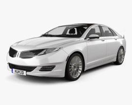 Lincoln MKZ 2016 3D 모델 