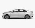 Lincoln MKZ 2016 3d model side view