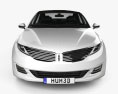 Lincoln MKZ 2016 3d model front view