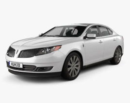 3D model of Lincoln MKS 2016