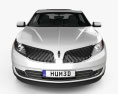 Lincoln MKS 2016 3d model front view