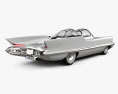 Lincoln Futura 1955 3d model back view