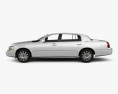 Lincoln Town Car L 2011 3d model side view