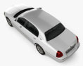 Lincoln Town Car L 2011 3d model top view