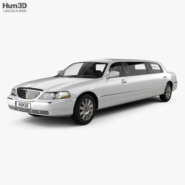 Lincoln Town Car Limousine 2011 3D model