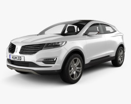 3D model of Lincoln MKC Concept 2016