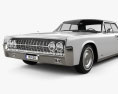Lincoln Continental 세단 1962 3D 모델 