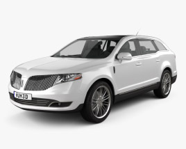3D model of Lincoln MKT 2016