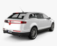 Lincoln MKT 2016 3d model back view
