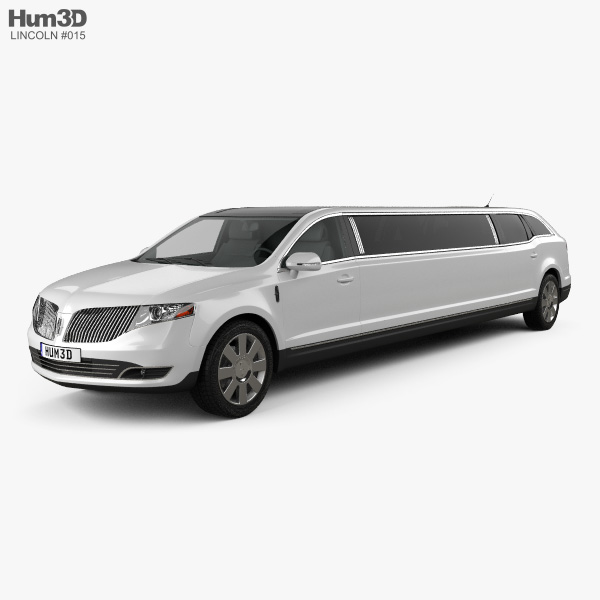 Lincoln MKT Royale Limousine 2014 3D model