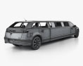 Lincoln MKT Royale Limousine 2014 3d model