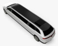 Lincoln MKT Royale Limousine 2014 3d model top view