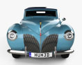Lincoln Zephyr Continental cabriolet 1939 3d model front view