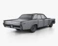 Lincoln Continental sedan 1968 3D-Modell
