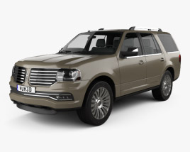 Lincoln Navigator 2018 3D model