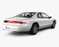 Lincoln Mark 1998 3d model back view