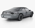 Lincoln Mark 1998 3d model