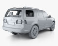Lincoln Navigator with HQ interior 2014 3d model