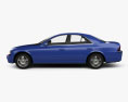 Lincoln LS 2002 3d model side view