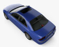 Lincoln LS 2002 3d model top view
