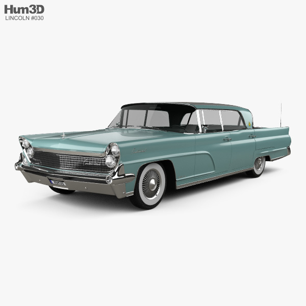 Lincoln Continental Mark IV 1959 Modello 3D