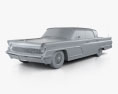 Lincoln Continental Mark IV 1959 3Dモデル clay render