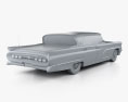 Lincoln Continental Mark IV 1959 3Dモデル