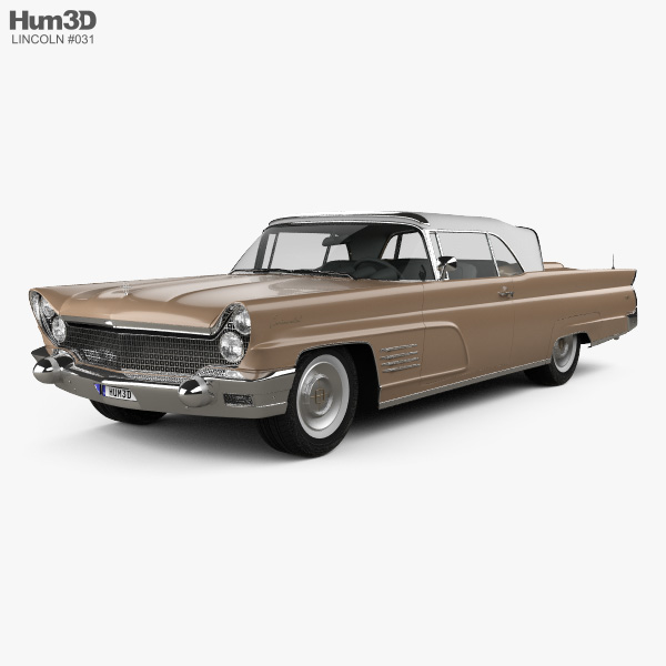 Lincoln Continental Mark V 1960 Modèle 3D