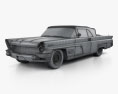 Lincoln Continental Mark V 1960 3d model wire render