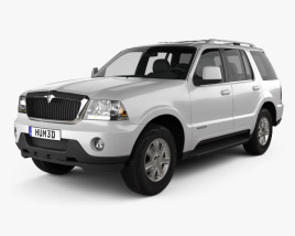 Lincoln Aviator 2005 3D model